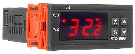 Termostat cu sonda de temperatura externa si doua circuite independente cu relee de iesire STC-1000, alimentare 220VCA - imagine 5